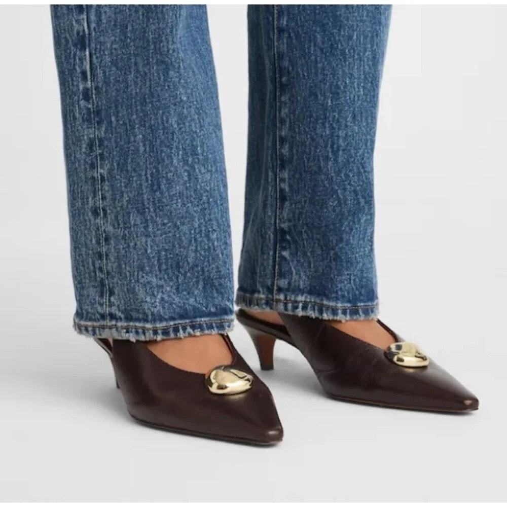 NEW Madewell The Emilie Slingback Pump NX090 Size 6.5